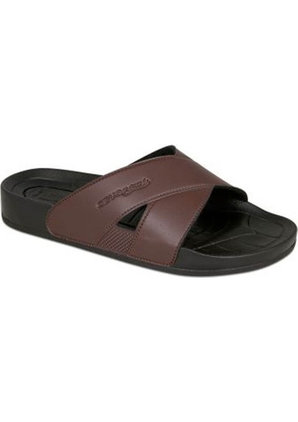 Bermuda-M1 Ceyo Merdane Erkek Terlik Kahve