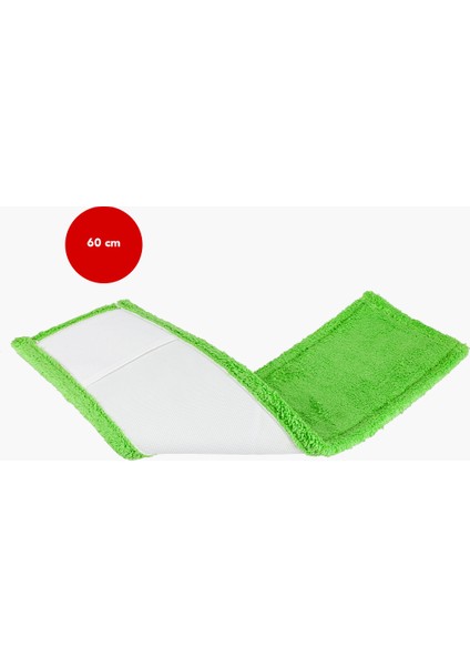 Doğuş Fırça Nemli Microfiber Mop 60 cm