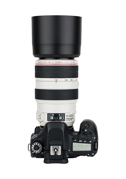 Canon Ef 70-300MM F/4-5.6 L Is Usm Lens Için ET-73B Parasoley