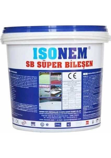 Isonem® Sb Süper Bileşen Beyaz 18lt