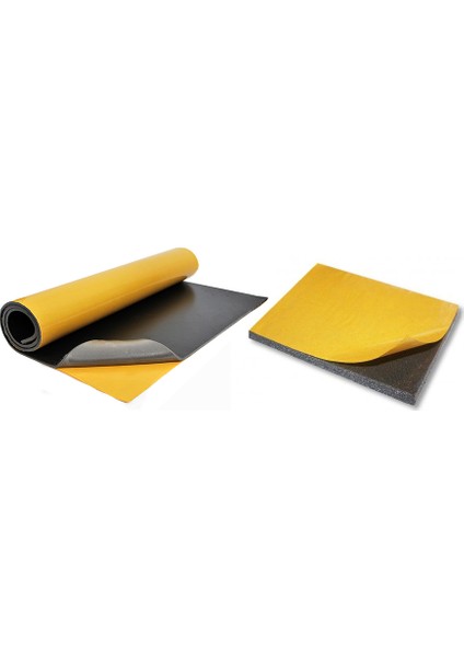 Kauçuk Köpüğü Oto Ses Yalıtımı 6-9 mm 100X100 1m2
