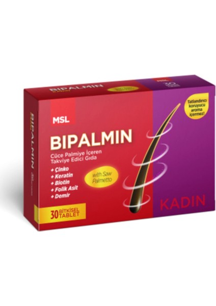 Bipalmin With Saw Palmetto Women 30 Tablet