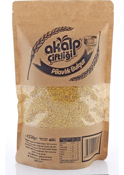 Pilavlık Bulgur 1250 gr