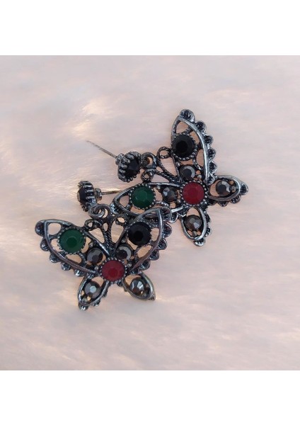 Hdmarketim Vintage Kelebek Hürrem Sultan Otantik Sallantılı Küpe fiyatları