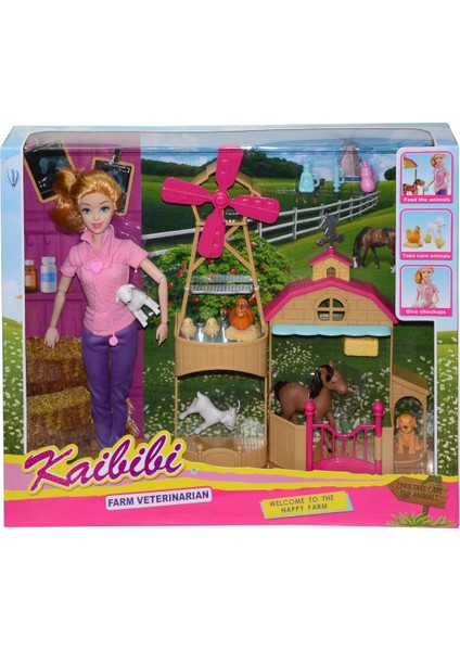 BLD164 Çiftlikte Bebek Oyun Seti