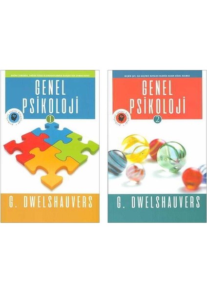 G. Dwelshauvers Genel Psikoloji Seti 2 Kitap