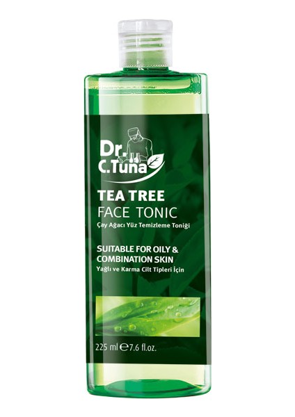 Dr.c.tuna Çay Ağacı Yağlı Yüz Temizleme Toniği 225 ml