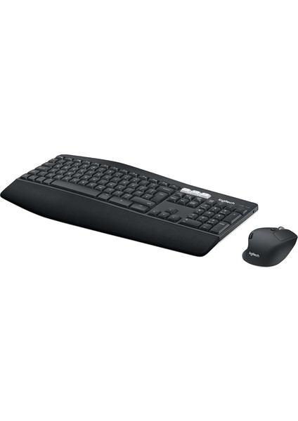 MK850 Performans Kablosuz Türkçe Klavye Mouse Seti - Siyah