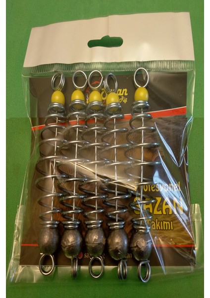 Sazan Rig 30 gr Kurşunlu Hamur Yemleme Yayı (5’li Paket)