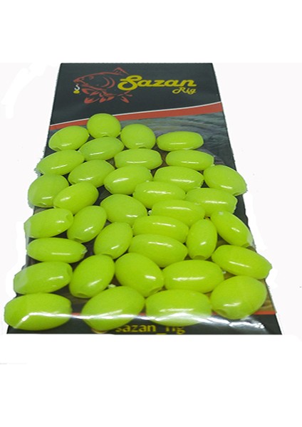 Dip Yemi Mısır Boncuk 14 mm (Geniş Delik)