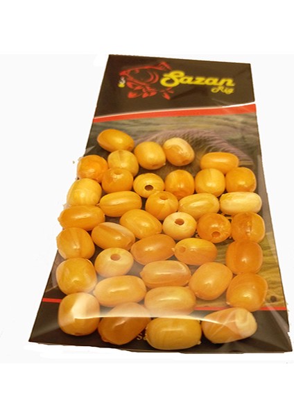 Zeytin Boncuk 12 mm (Dar Delik)