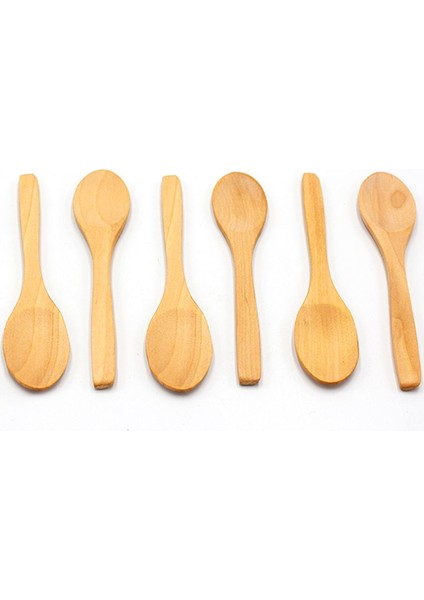 6lı Ahşap Baharat Kaşığı