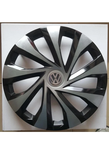 Volkswagen Polo 15'' Inç Çelik Jant Görünümlü Renkli 4lü Set Jant Kapağı