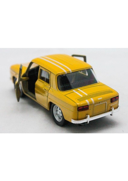 1964 Renault R8 Gordini Sarı 1:24 Model Araba modelleri