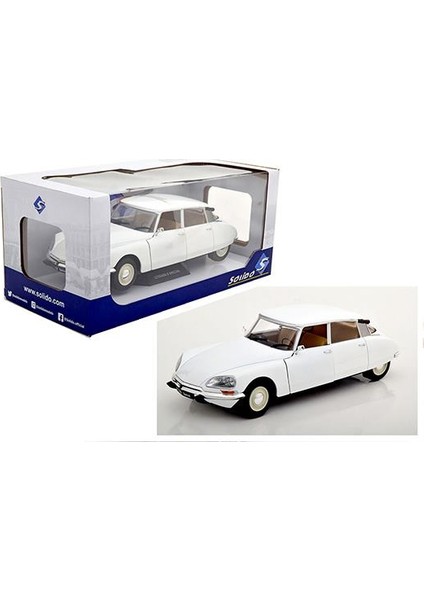 Citroen D Special Beyaz 1:18 Model Araba