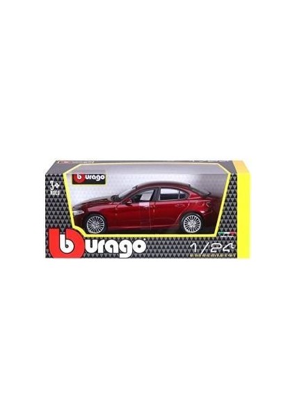 Alfa Romeo Gıulıa Kırmızı 1:24 Model Araba