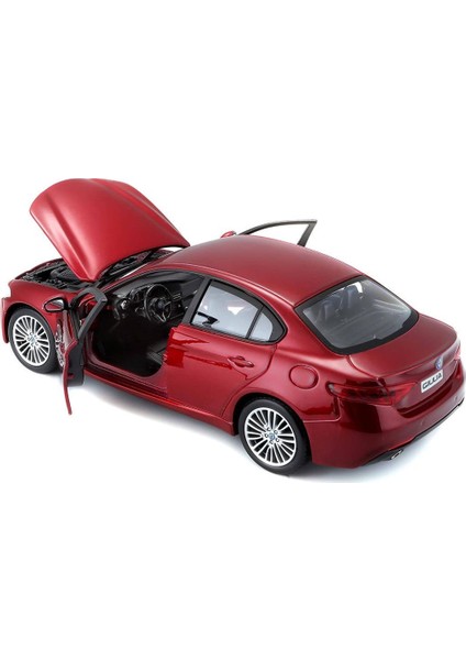 Alfa Romeo Gıulıa Kırmızı 1:24 Model Araba