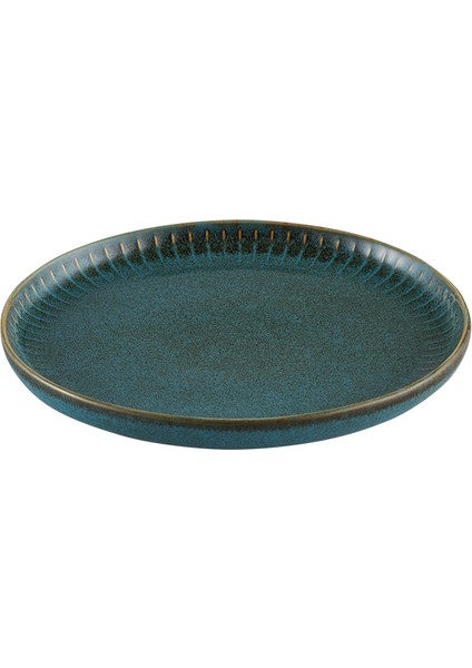 Efes Turkuaz Düz Tabak 21 Cm.