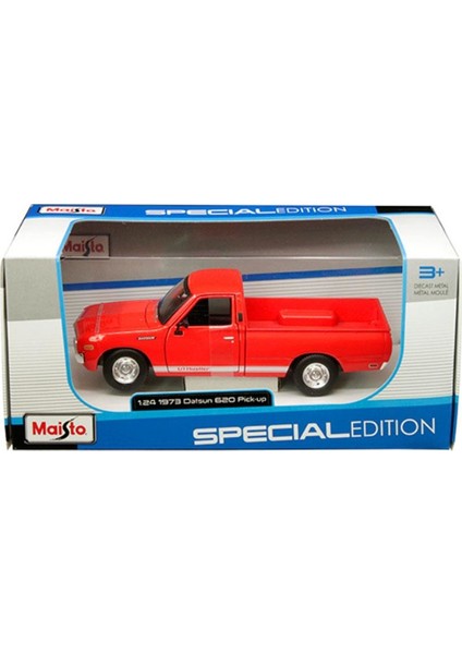 1973 Datsun 620 Pick Up Turuncu 1:24 Model Araba fiyatları