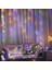 3x3 Metre Kumandalı Rgb Çok Renkli LED Perde Işığı Peri LED 3
