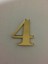 5 cm Altın Sarı No:4 1