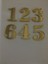 5 cm Altın Sarı NO:123456 1