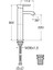 Carelia Yüksek Boyunlu Lavabo Bataryası Soğuk Başlatma (220 mm) A5A378AC0K 2