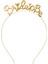 Taç - Bride To Be - Metal - Gold - Bride To Be Toka Hediyeli - Parti 1