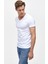 Erkek Erkek Beyaz Falgon T-shirt 2