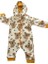 Koala Kapşonlu Hardal Unisex Tulum (0-3 Ay), (3-6 Ay), (6-9 Ay) 1