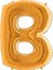 Harf Balon Folyo 100 cm Gold B 1