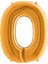 Harf Balon Folyo 100 cm Gold O 1