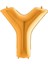 Harf Balon Folyo 100 cm Gold Y 1