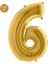 Rakam Balon Folyo 100 cm Gold 6 1