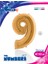 Rakam Balon Folyo 100 cm Gold 9 2