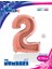 Rakam Balon Folyo 100 cm Rose Gold 2 2