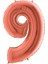 Rakam Balon Folyo 100 cm Rose Gold 9 1