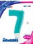 Rakam Balon Folyo 100 cm Tiffany (Yeşil) 7 2