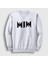 Unisex Beyaz Miw Motionless In White Sweatshirt 1