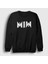 Unisex Siyah Miw Motionless In White Sweatshirt 1