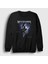 Unisex Siyah Dead Nevermore Sweatshirt 1
