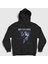 Unisex Siyah Dead Nevermore Kapüşonlu Sweatshirt 1