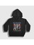 Unisex Çocuk Siyah Go Ramones Kapüşonlu Sweatshirt 1