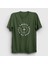 Unisex Haki Circle 30 Seconds To Mars T-Shirt 1