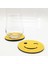 Bardak Altlığı Keçe EMOJI SARI 61142 1