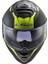 Storm Nerve Mat Siyah-Neon Sarı Kask 3