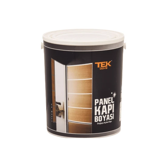 Tek Boya Su Bazlı Panel Kapı Boyası 2,5 Lt. Beyaz