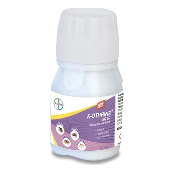 Bayer K-Othrine Sc 50 Kokusuz Haşere Ilac 50 ml