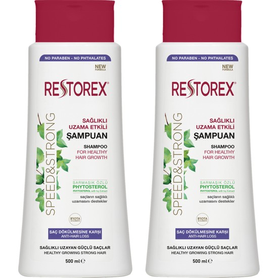 Restorex Ekstra Direnç Şampuanı 500 ml x 2 Adet Fiyatı