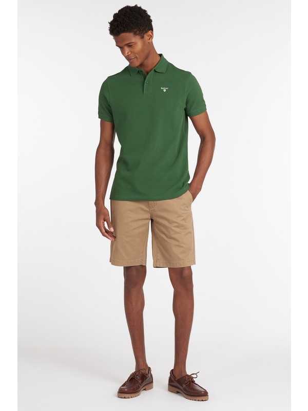 barbour sports polo